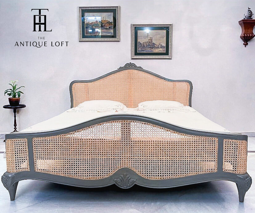 Cane Luxe Bed
