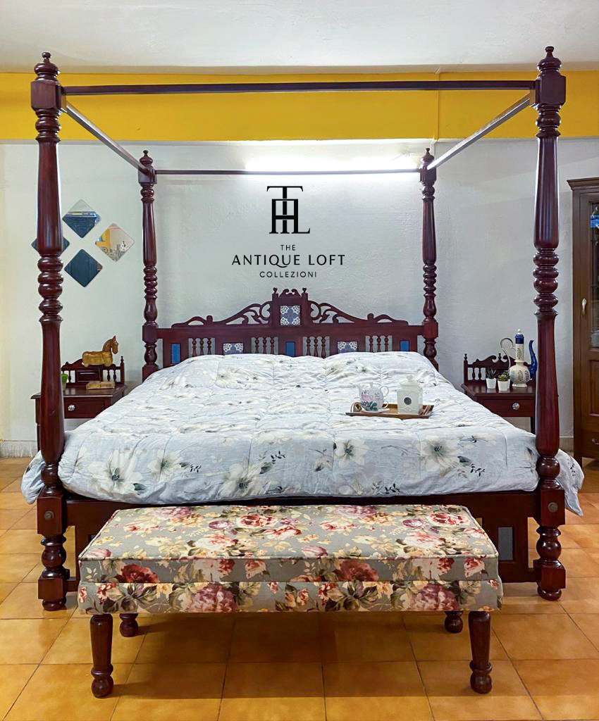 Chettinad 4 Poster Bed