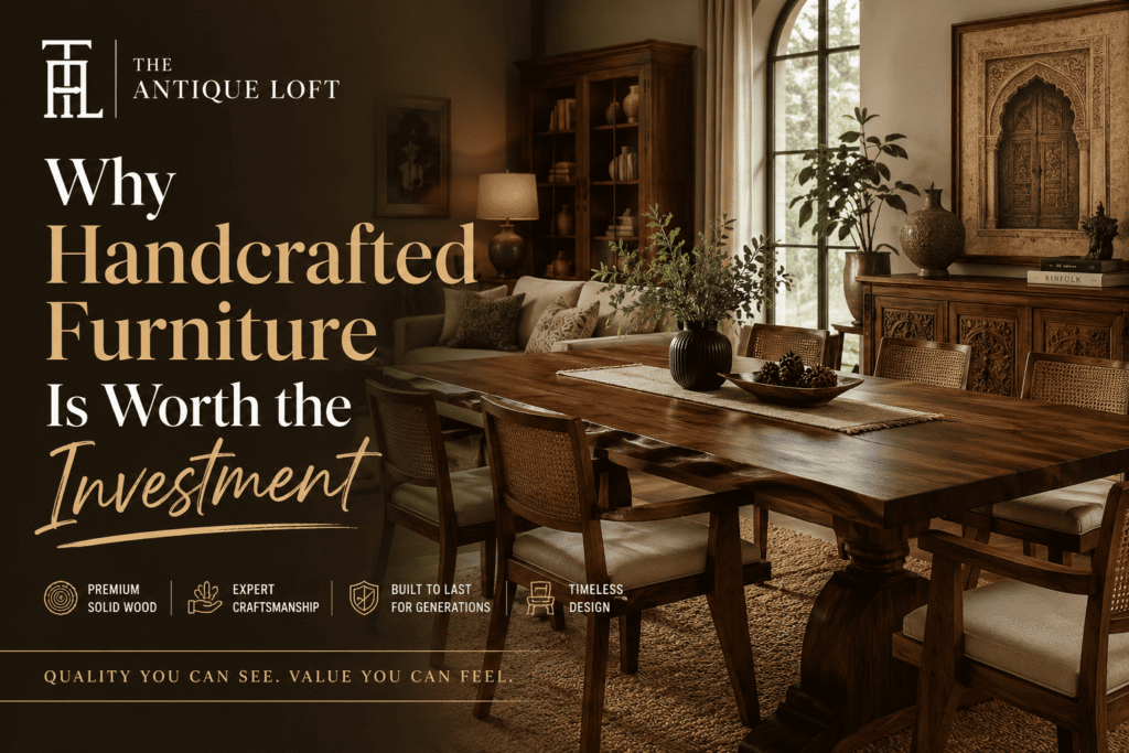 Why Handcrafted Furniture Is Worth the Investment