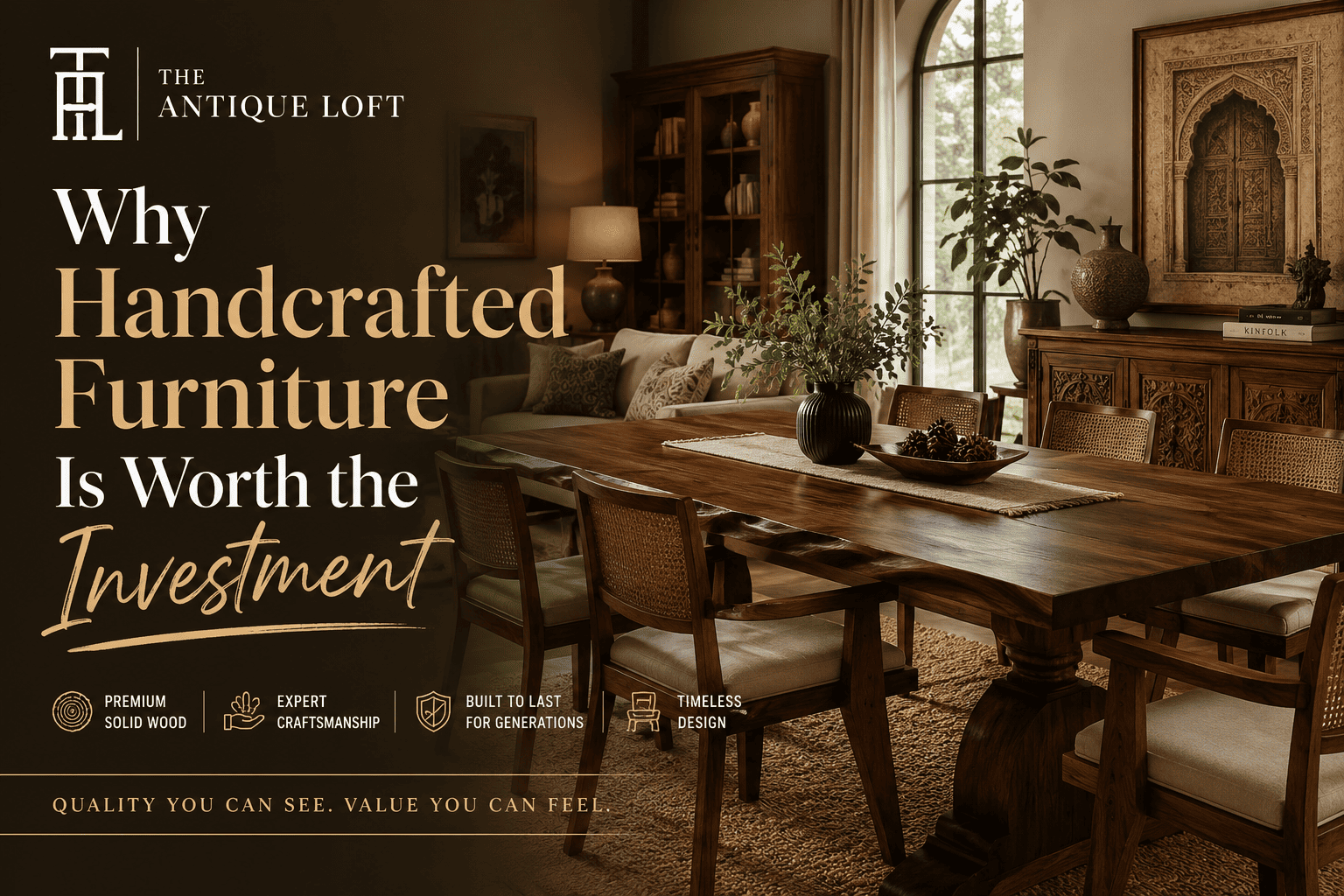 Why Handcrafted Furniture Is Worth the Investment